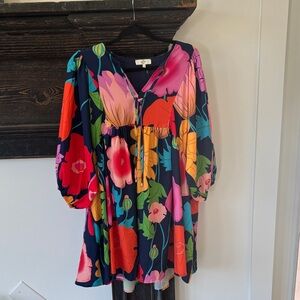 Floral Multicolor Women's Top